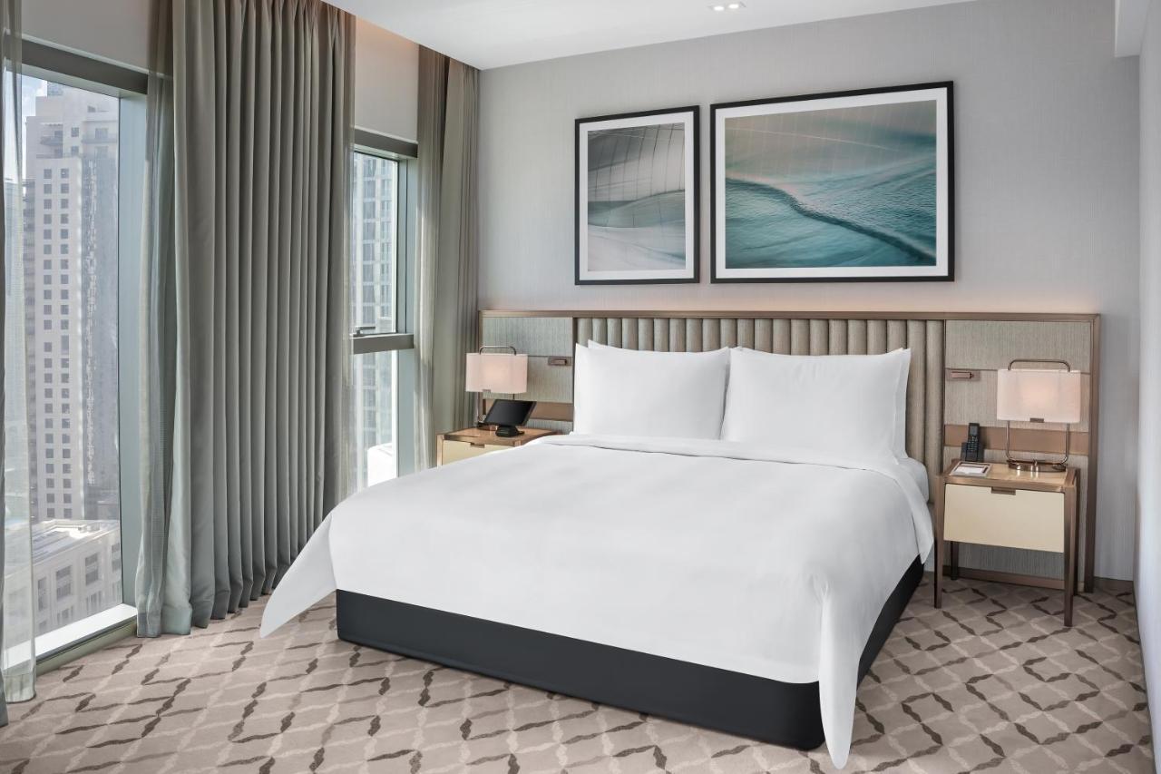 Address Creek Harbour 호텔 두바이 외부 사진 A bedroom at the hotel